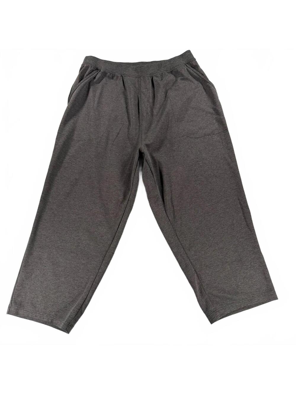 Woman Within Petite 18W Gray Cropped Pants